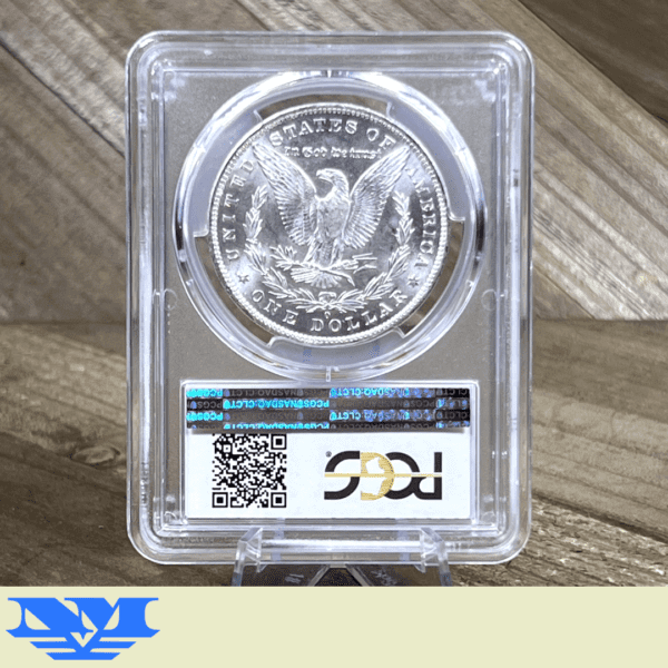 1884 O Morgan dollar silver coin PCGS MS64 Sight White reverse