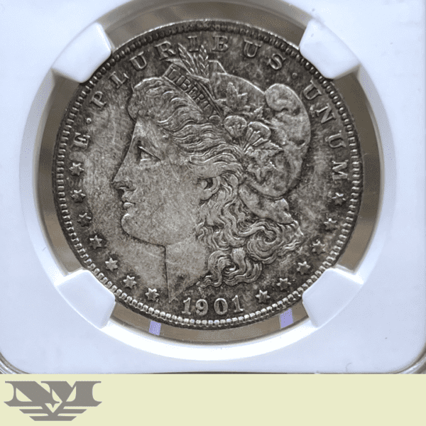 1901 O Morgan Dollar Silver Coin NGC MS63 obverse