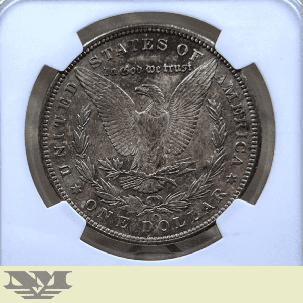 1901 O Morgan Dollar Silver Coin NGC MS63 reverse