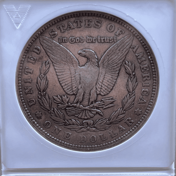 1878 Morgan Dollar Silver Coin EF 40 ANACS Soapbox VAM-223 2832 Reverse